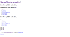 Desktop Screenshot of murtexmanufacturing.com