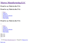Tablet Screenshot of murtexmanufacturing.com